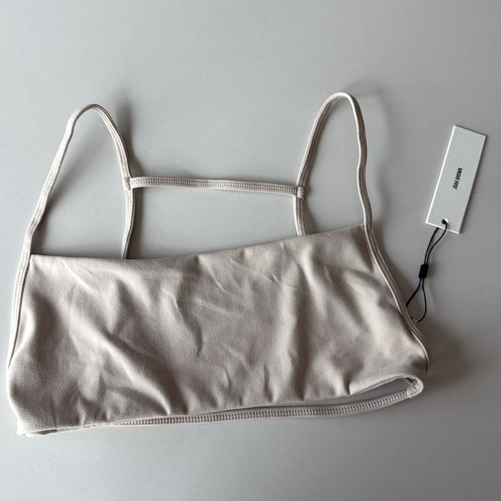 NWT Joah Brown strappy open back bra S/M - Picture 4 of 5
